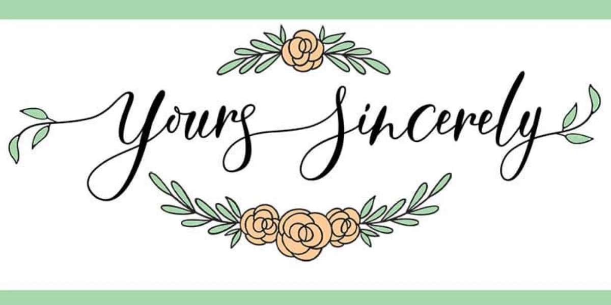 Yours Sincerely Designs