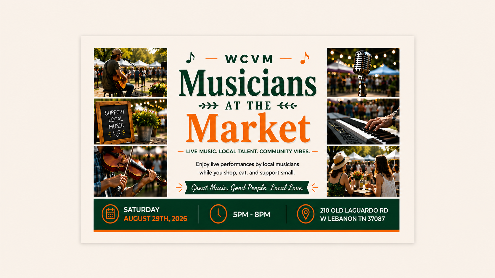 Musicians At The Market