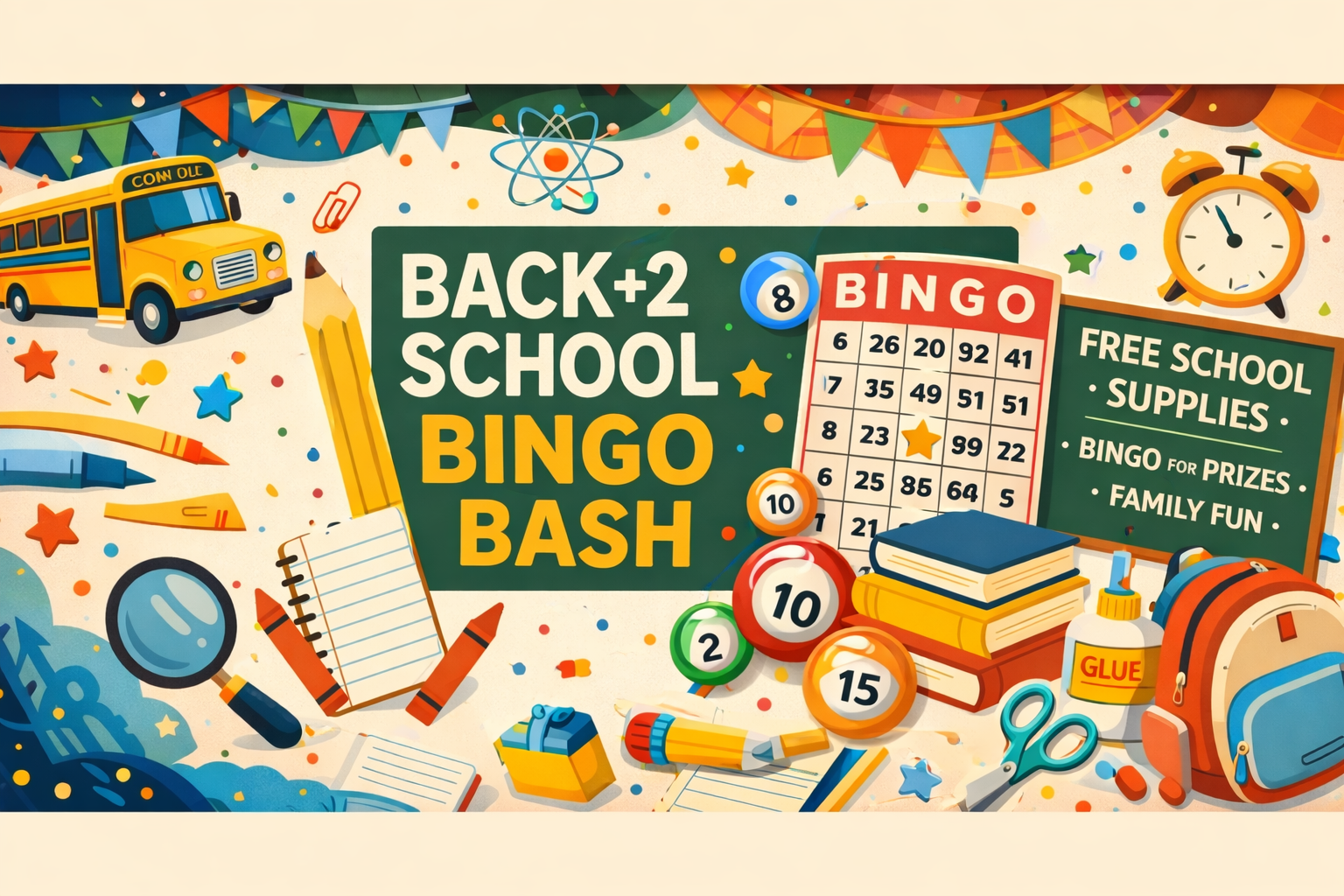 WCVM Back +2 School Bingo Bash
