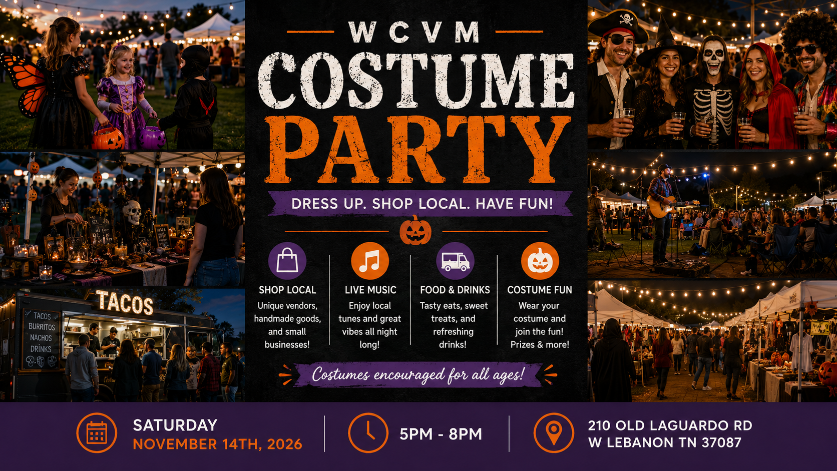 WCVM Halloween Costume Party