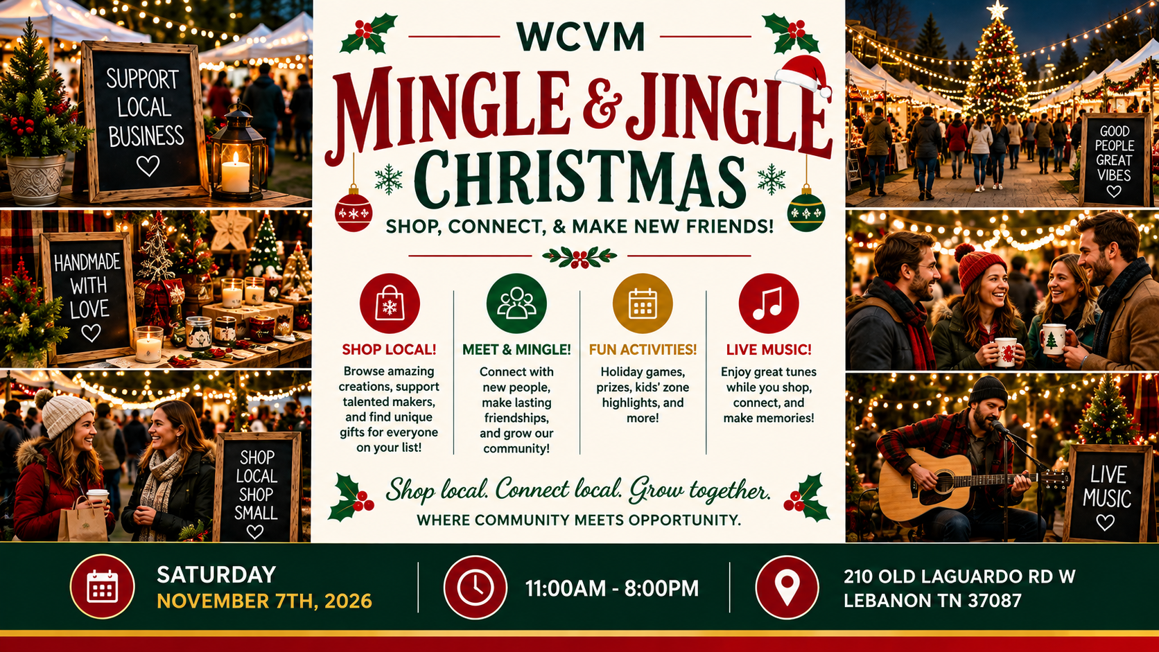 WCVM Mingle & Jingle Christmas Market