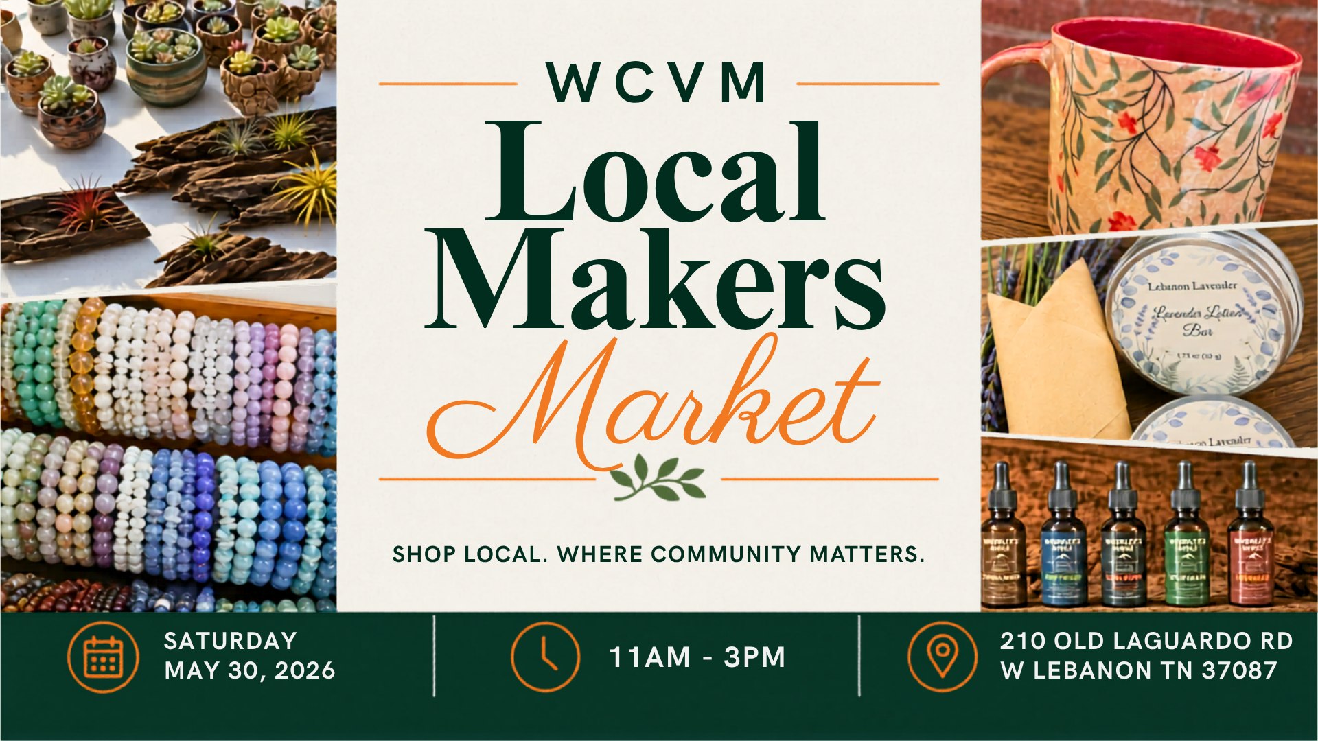 WCVM Local Makers Market