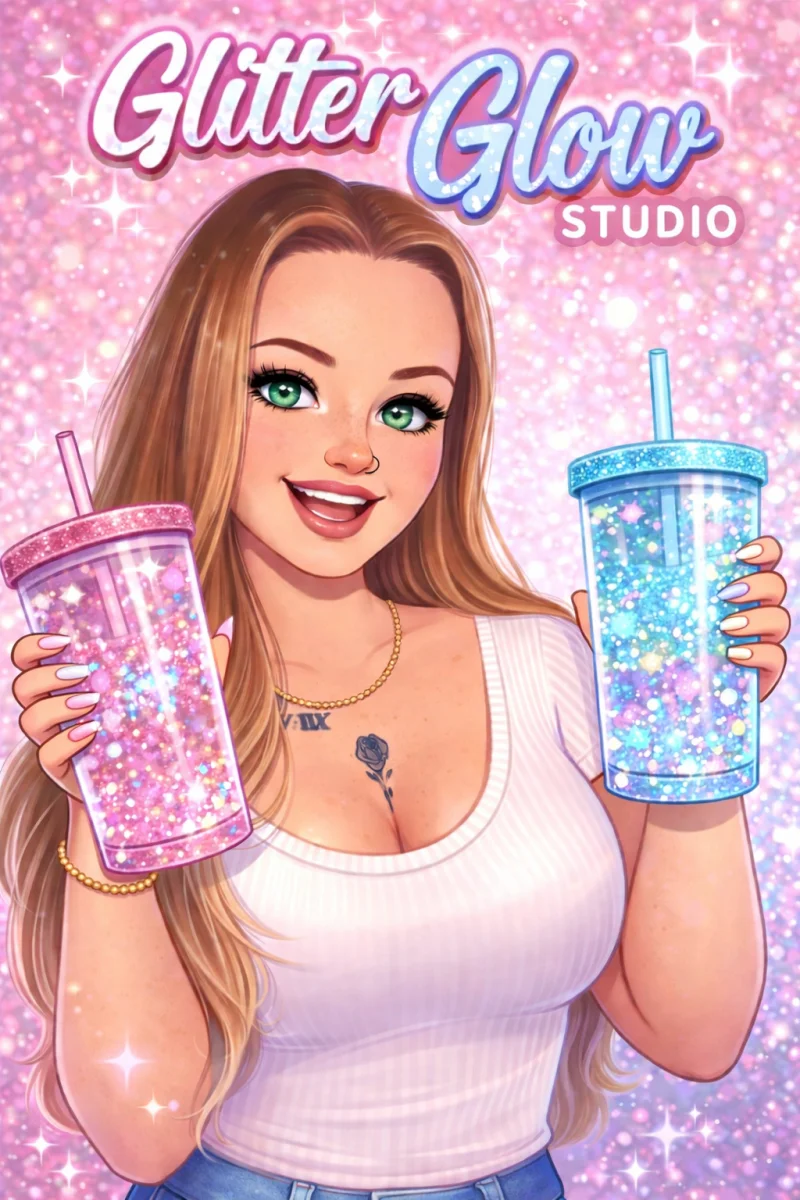 Glitter glow studio