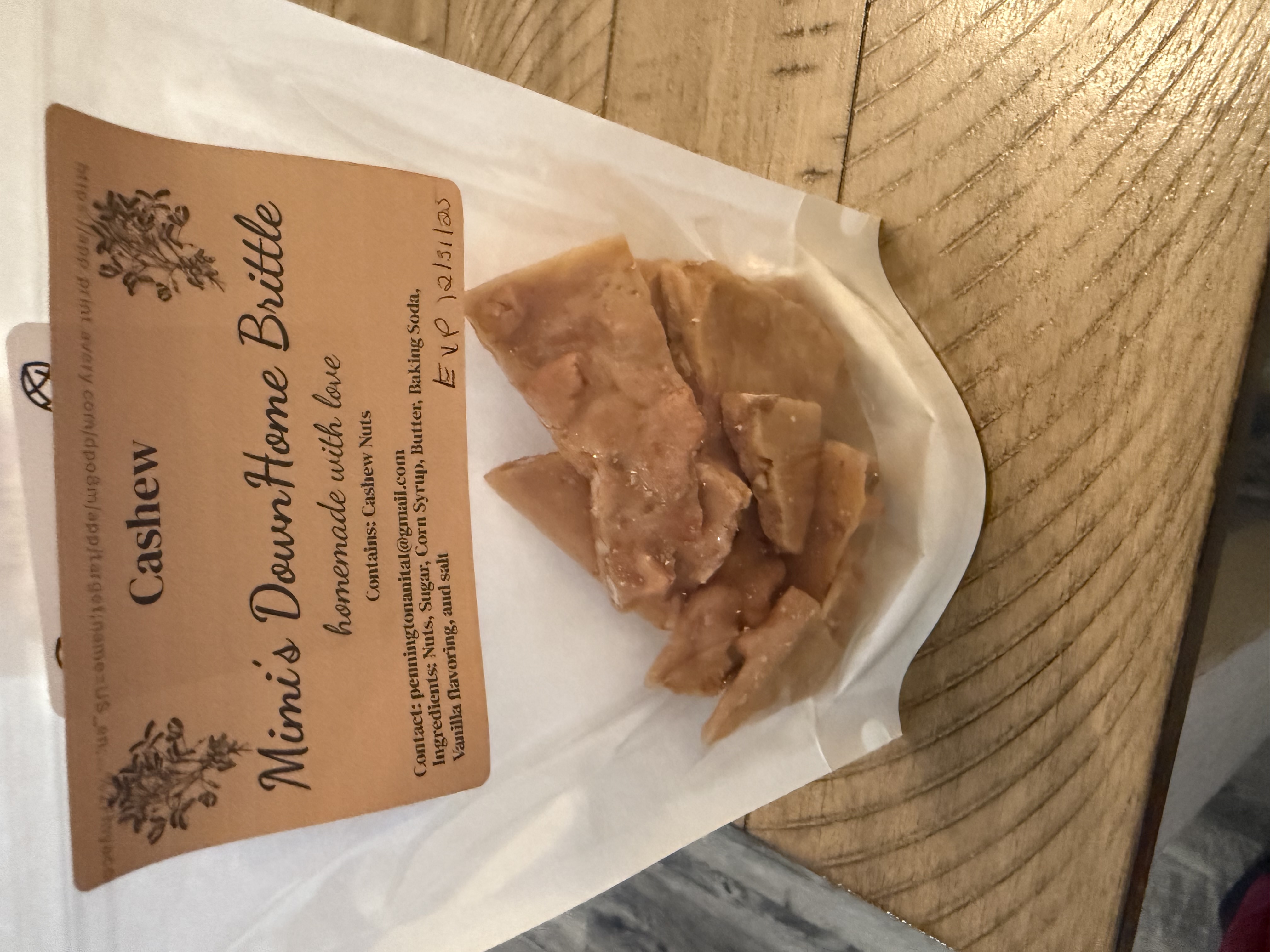 Mimi’s Downhome Brittle