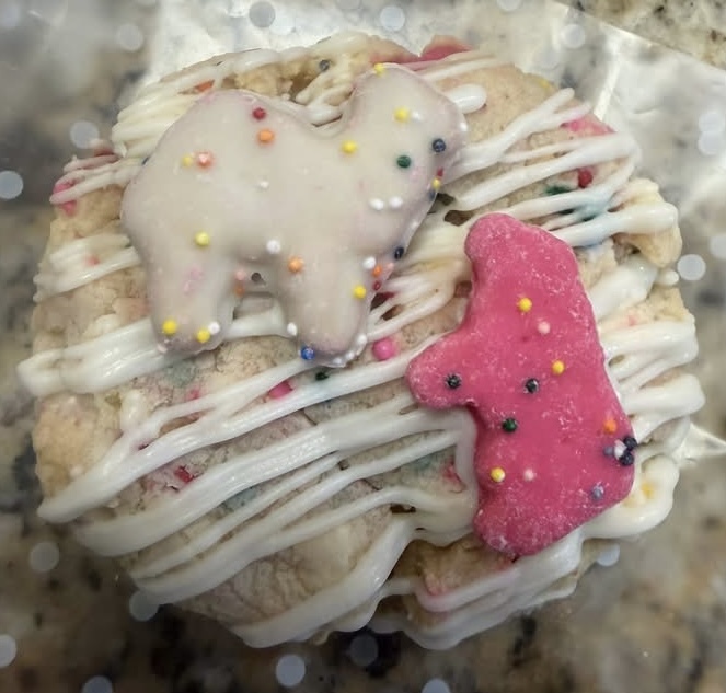 Pink Whisk Cookies