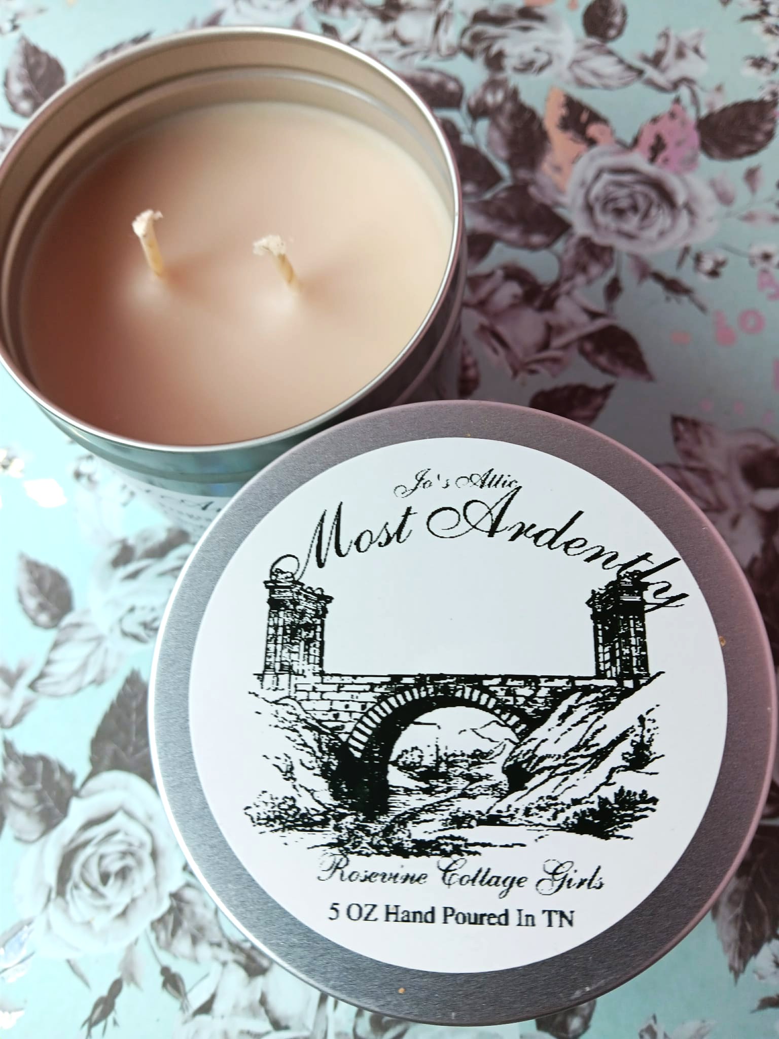 Most Ardently Pride and Prejudice Themed Coconut Beeswax 5 OZ Candle
