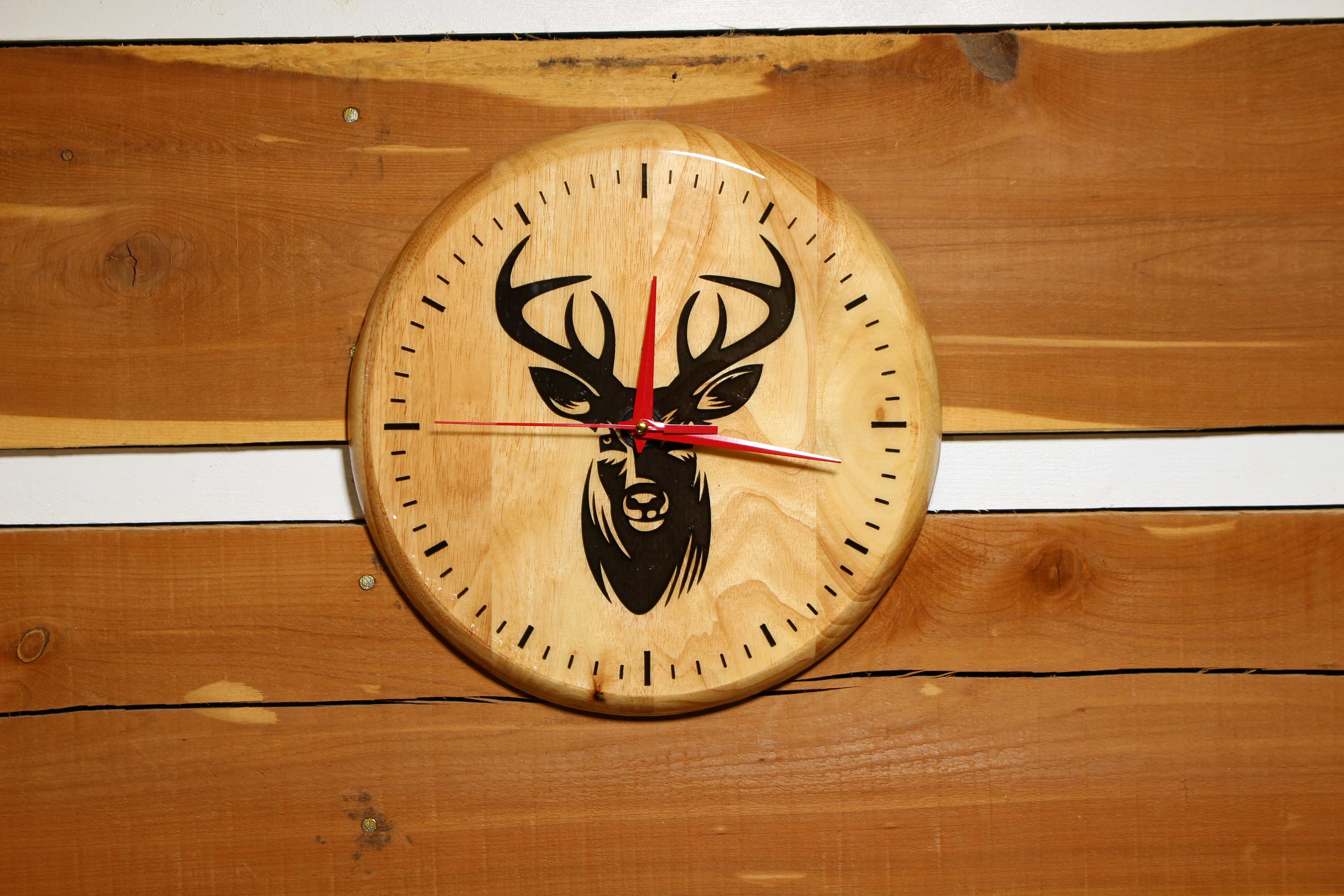 Deer Clock