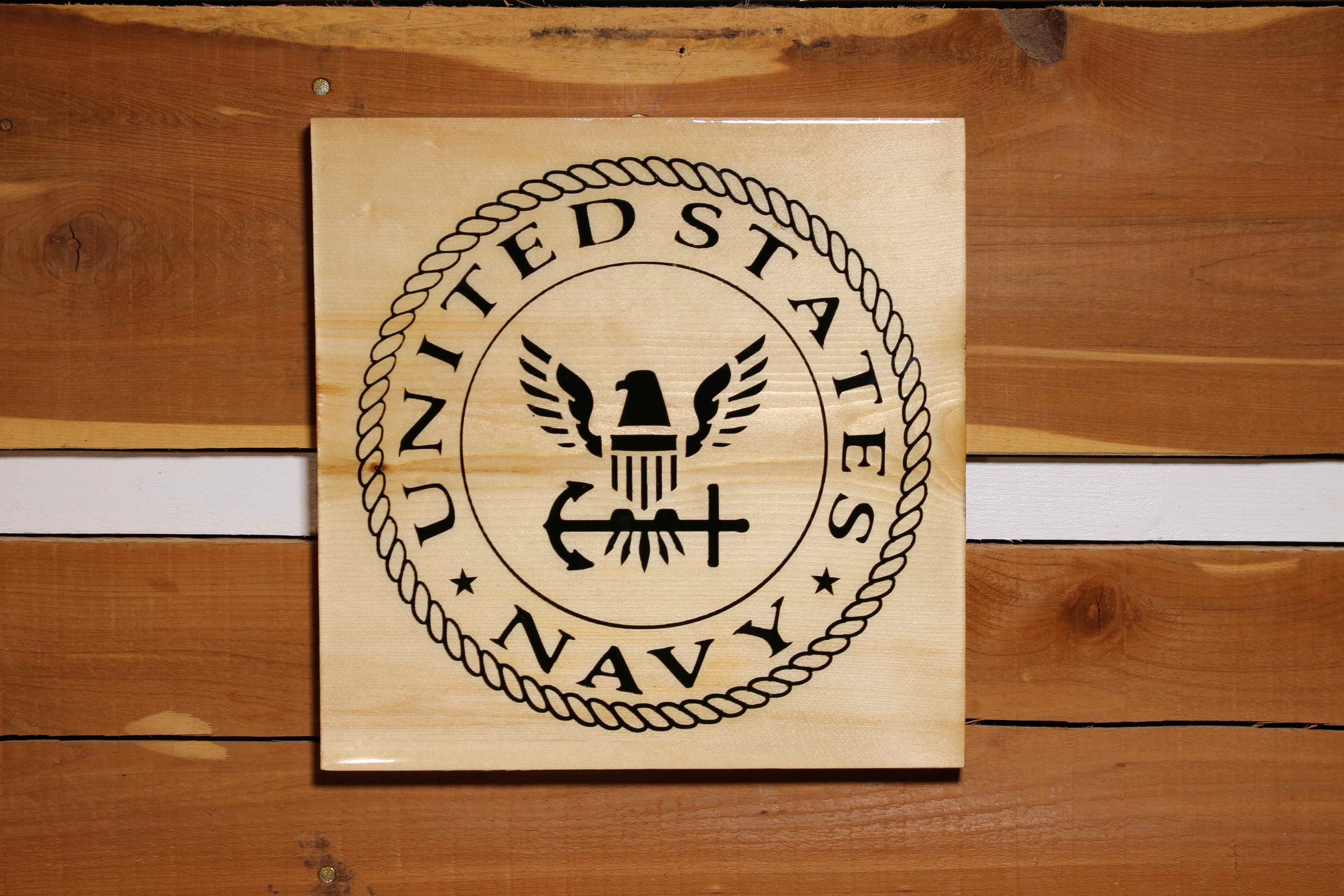 United States Navy Plaque