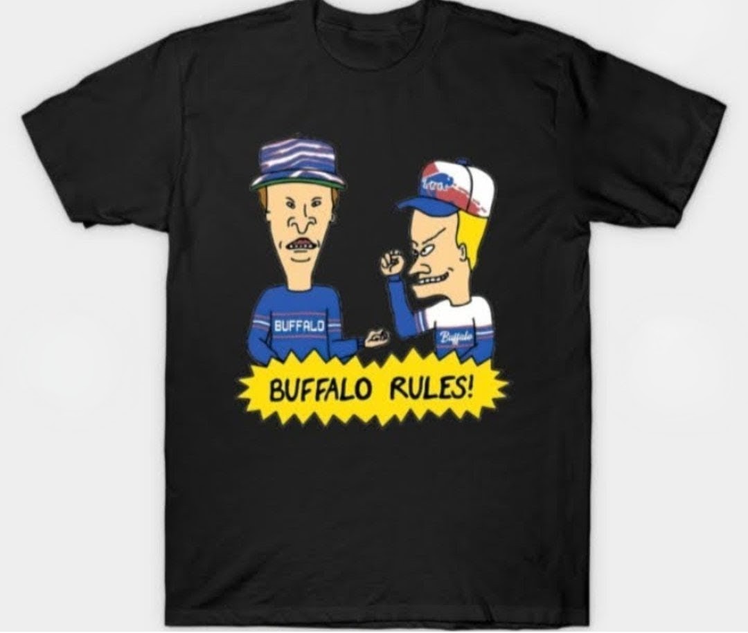 Beavis and Butthead "Buffalo Rules!" T-Shirt