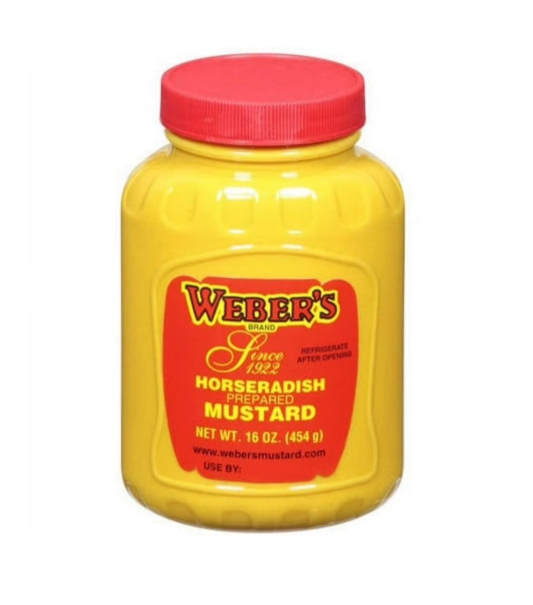 Weber's Horseradish Prepared Mustard