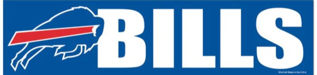 Buffalo Bills Logo Bumper Sticker