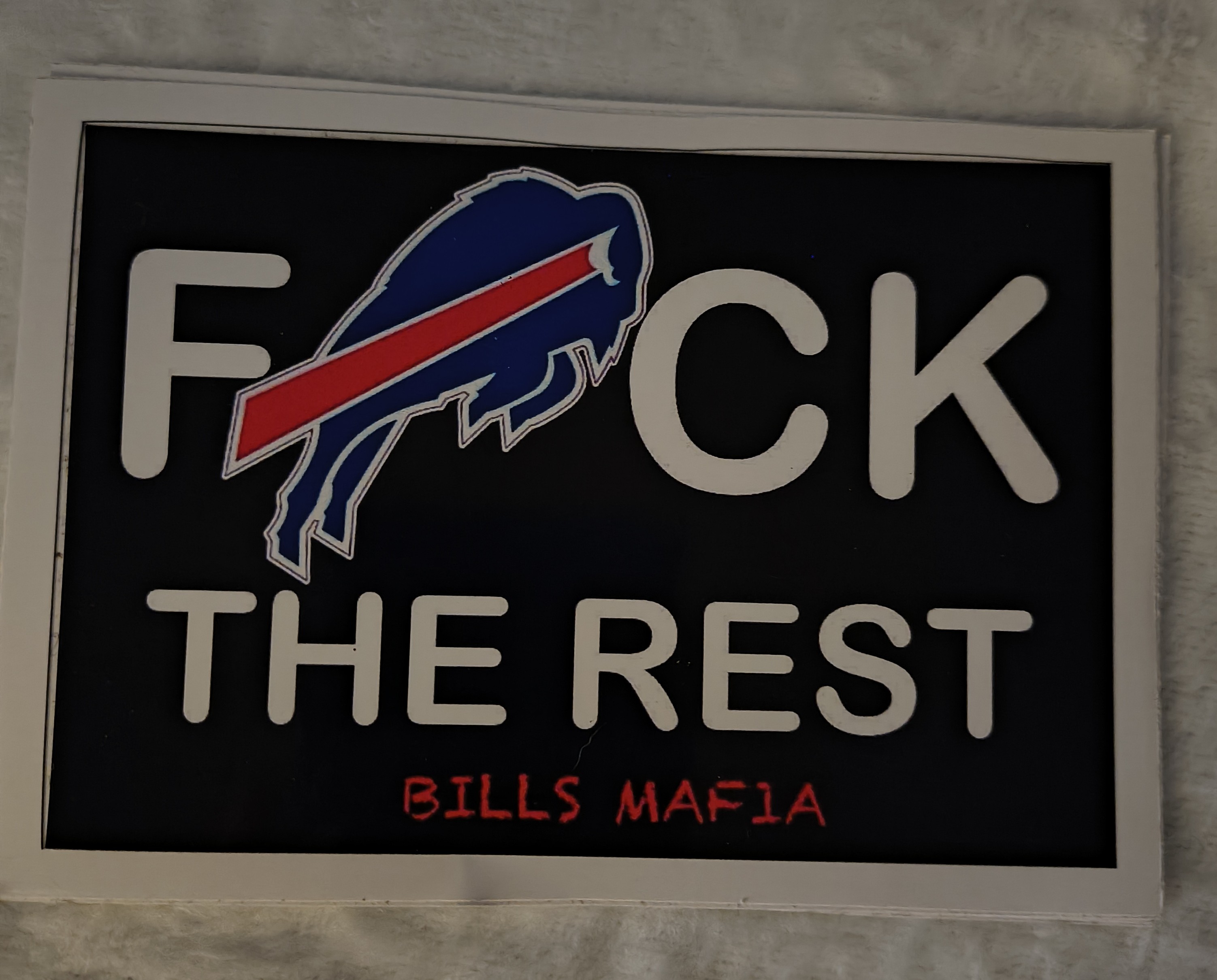 F@ck The Rest Vinyl Sticker