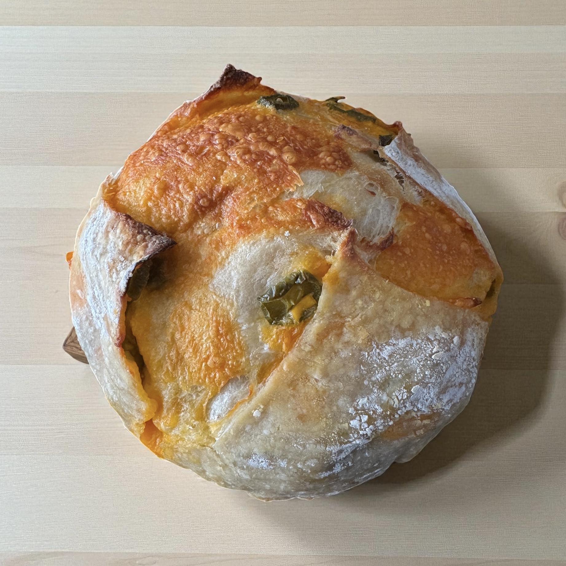 Sourdough Loaf-Cheddar/Jalapeno