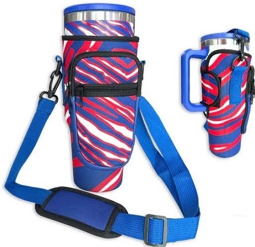 Mafia Stripes 40oz Tumbler Sling