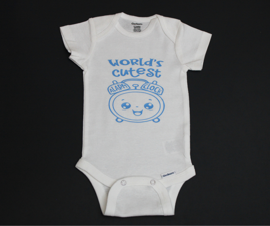 worlds cutest alarm clock blue