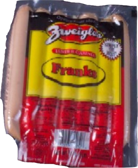 Zweigle's Skinless Red's 3lb Package