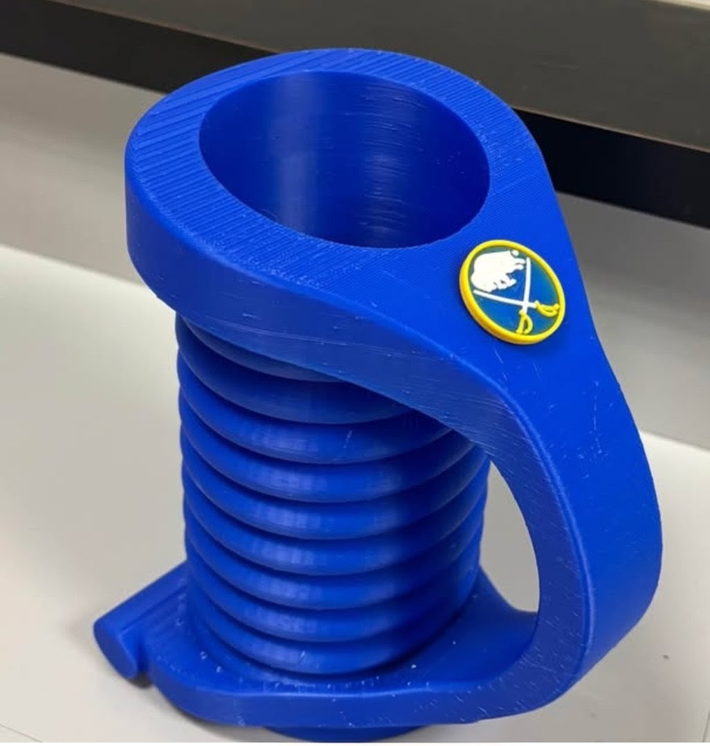 Sabres Koozie With Emblem