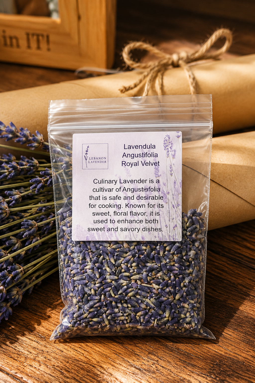 Culinary Lavender - Royal Velvet Buds (6 tbls)