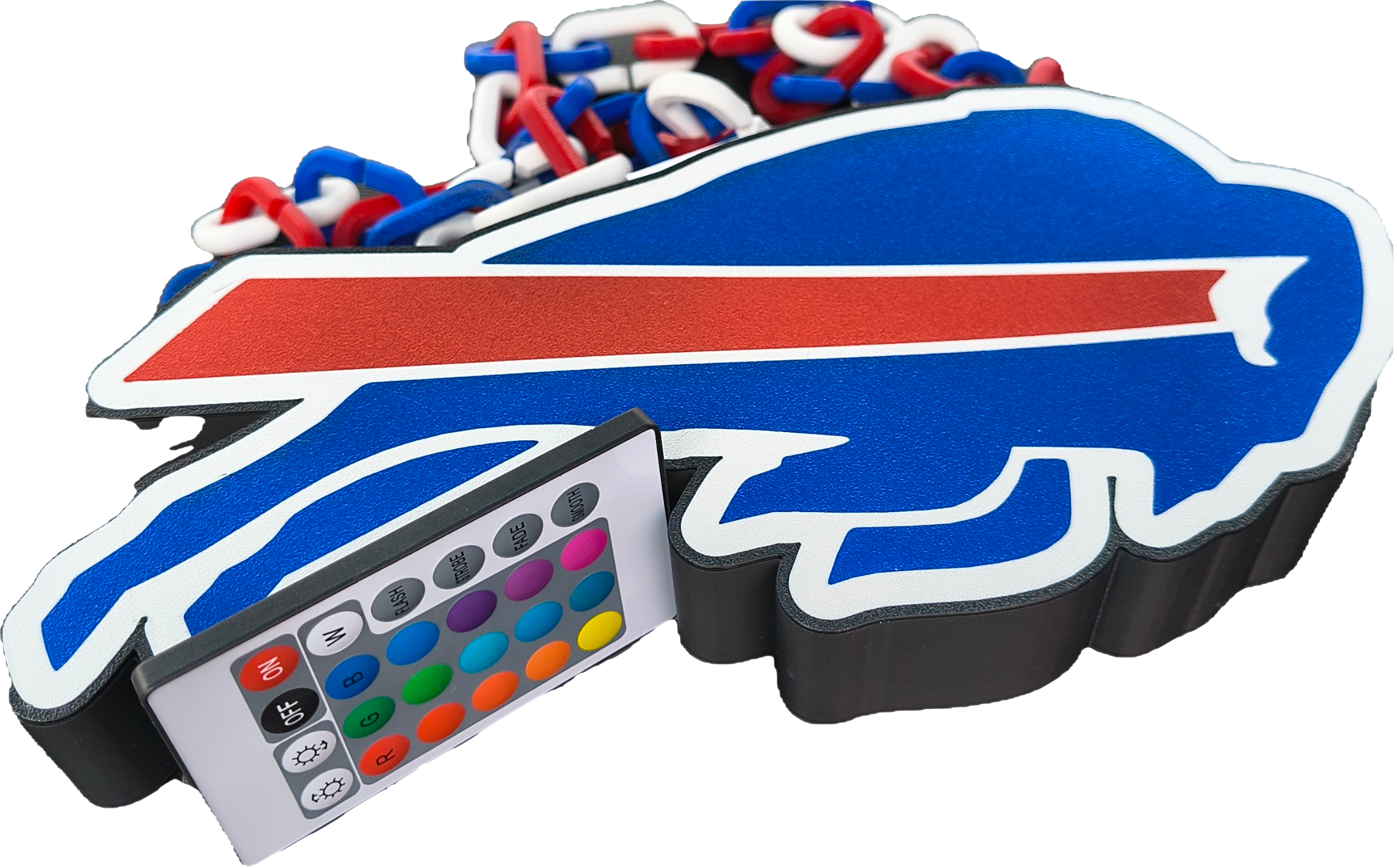 Buffalo Bills Light Up Hype Chain With Remote