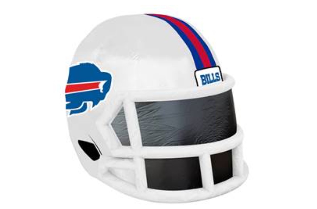 Buffalo Bills Helmet Inflatable With Logo 4ft Tall