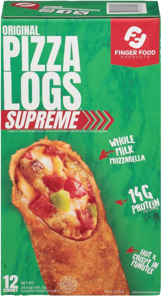 Pizza Logs 12pk Supreme *PRE PAY ONLY*