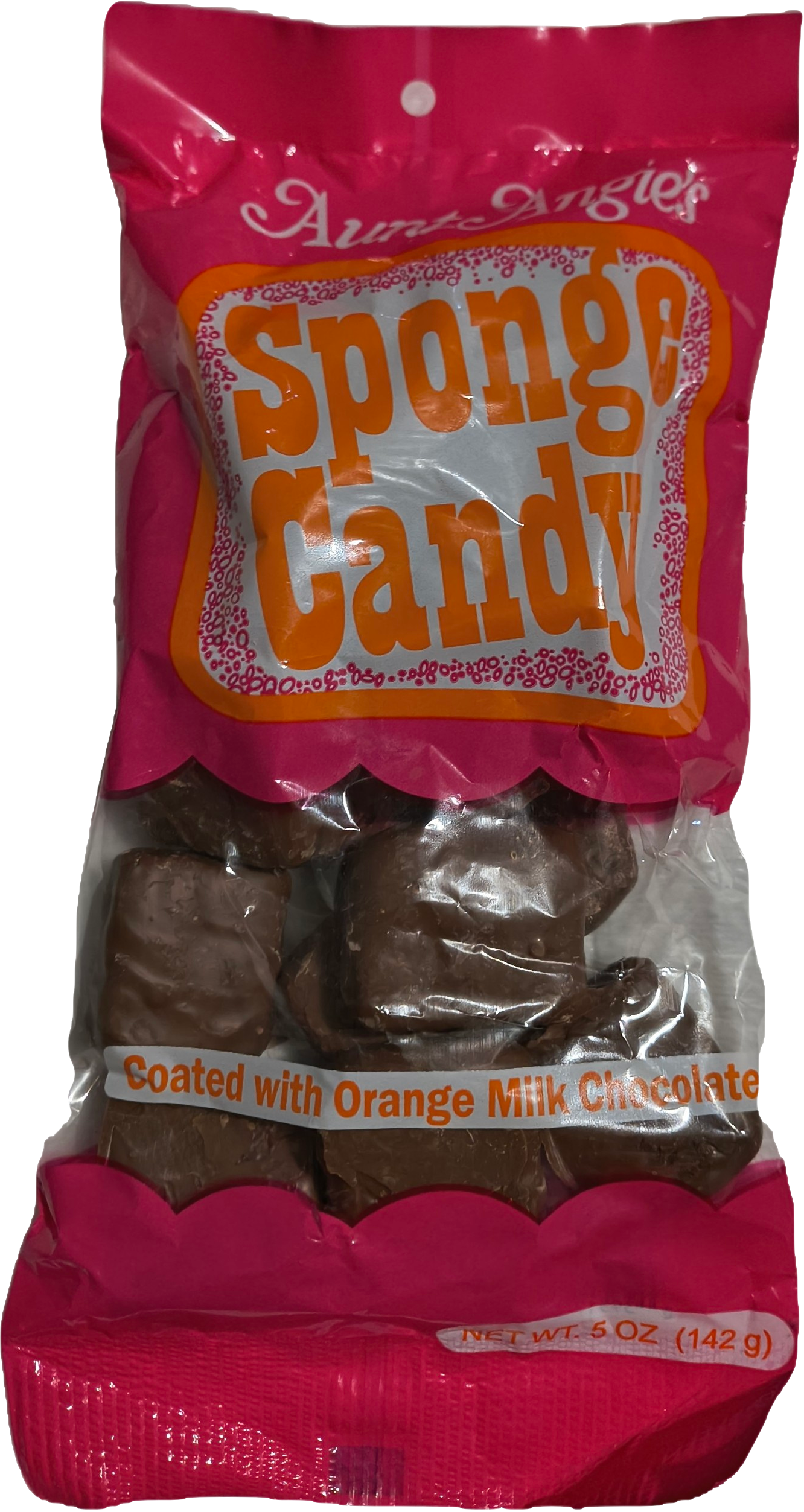 Aunt Angies Sponge Candy - Orange
