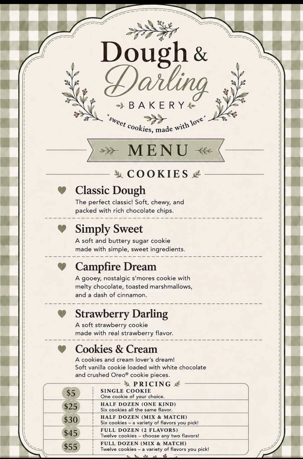 Fresh Baked Cookies
