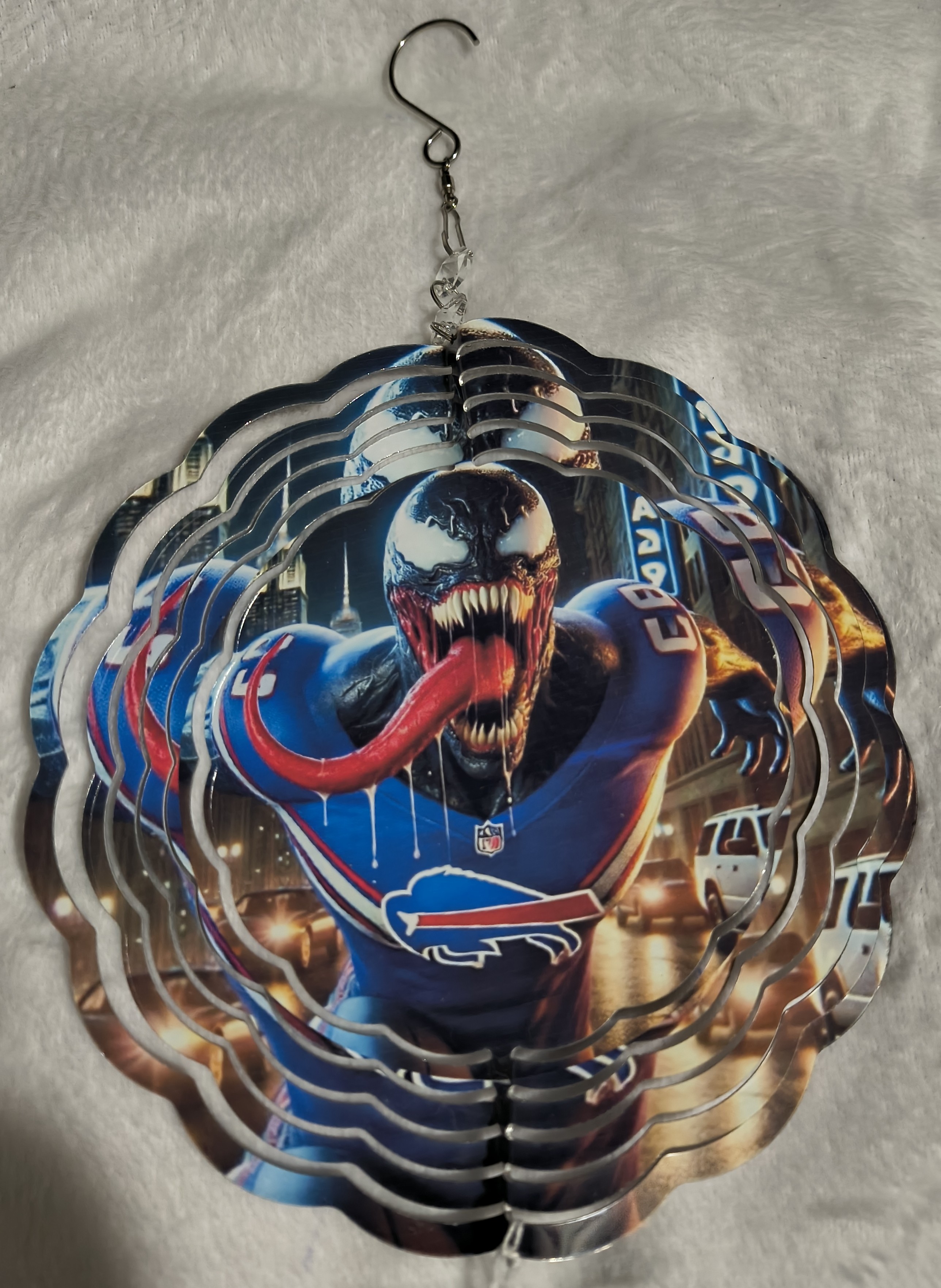 Bills Venom Single Plate Wind Spinner