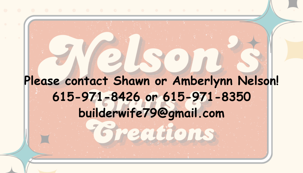 Nelson's Crafts & Creations Banner